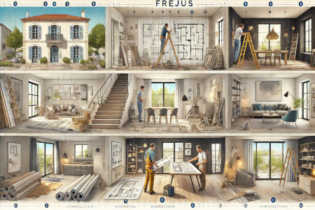 5 Étapes Clés pour Réussir une Rénovation Intérieure à Fréjus